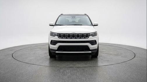 Bright White Clearcoat 2025 Jeep Compass Limited