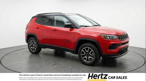 Red Hot Pearlcoat 2025 Jeep Compass Trailhawk