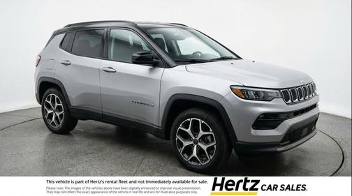 Silver Zynith Metallic Clearcoat 2025 Jeep Compass Limited