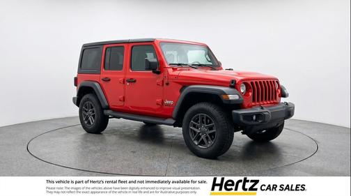 Firecracker Red Clearcoat 2025 Jeep Wrangler Sport S