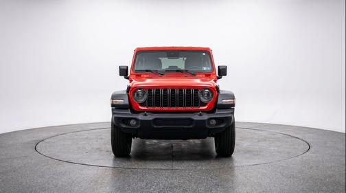 Firecracker Red Clearcoat 2025 Jeep Wrangler Sport S