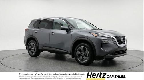 Gun Metallic 2025 Nissan Rogue SV