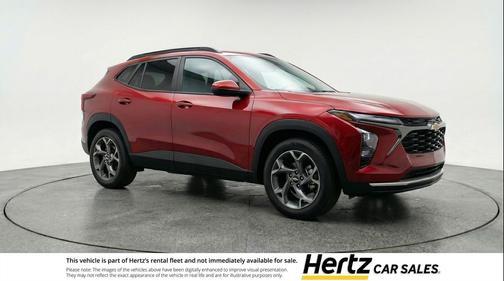 Crimson Metallic 2025 Chevrolet Trax LT