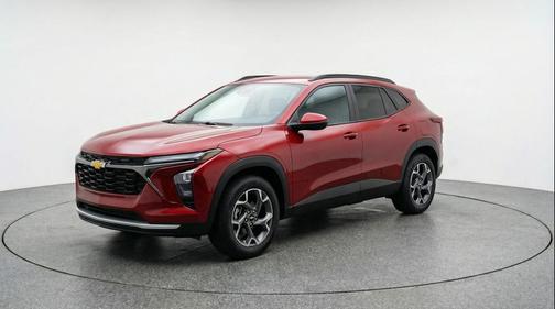 Crimson Metallic 2025 Chevrolet Trax LT