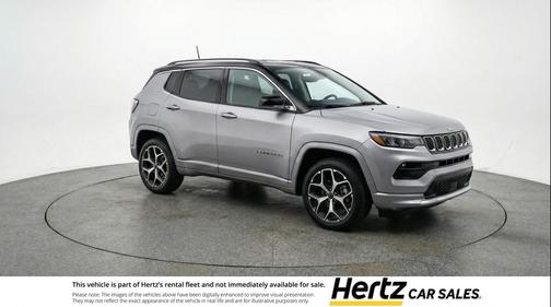 Silver Zynith Metallic Clearcoat 2025 Jeep Compass Limited