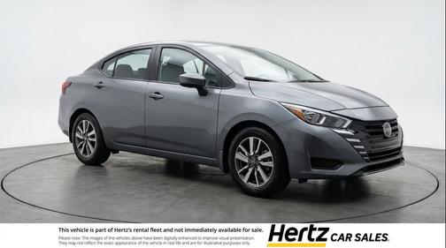 Gun Metallic 2025 Nissan Versa 1.6 SV