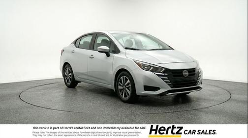 Brilliant Silver Metallic 2025 Nissan Versa 1.6 SV