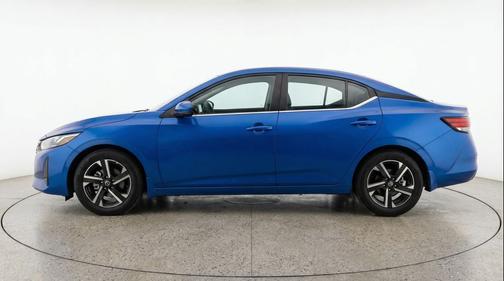 Electric Blue Metallic 2025 Nissan Sentra SV