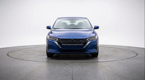 Electric Blue Metallic 2025 Nissan Sentra SV