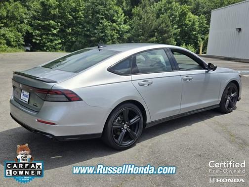Solar Silver Metallic 2025 Honda Accord Hybrid