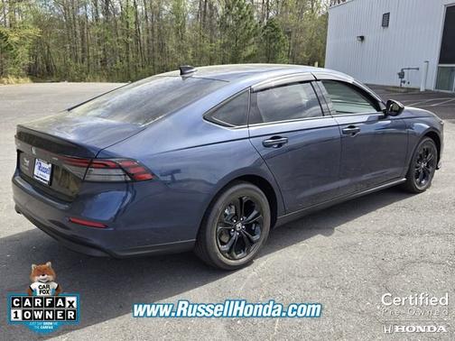 Canyon River Blue Metallic 2025 Honda Accord