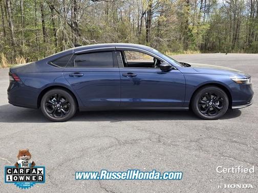 Canyon River Blue Metallic 2025 Honda Accord