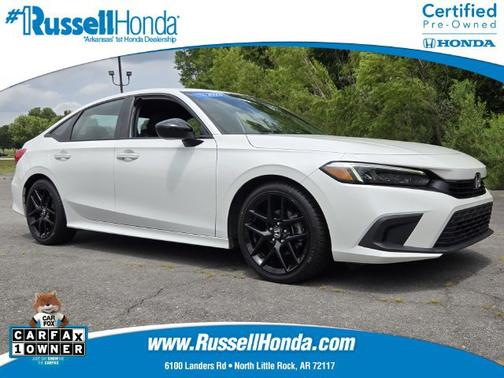 Platinum White Pearl 2023 Honda Civic