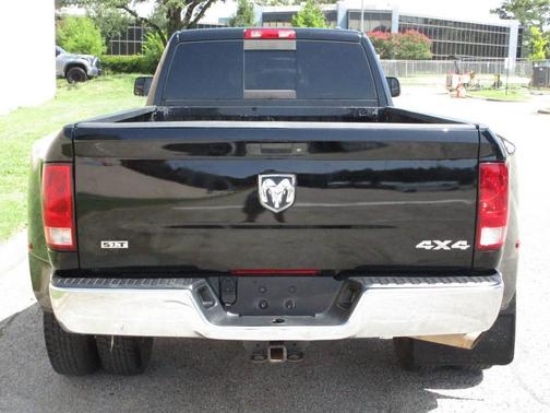 Black 2012 RAM 3500 SLT 4x4 4dr Crew Cab 8 ft. LB DRW Pickup