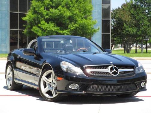 Black 2012 Mercedes-Benz SL-Class SL 550 2dr Convertible