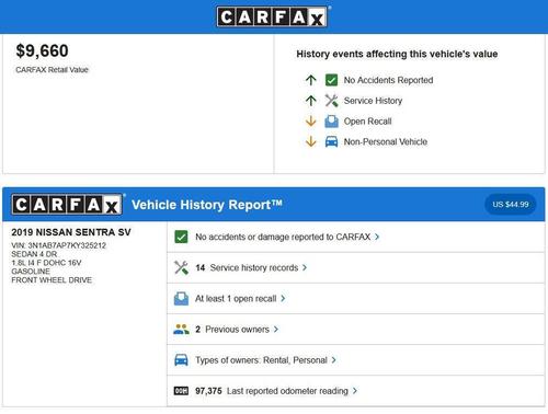 2019 Nissan Sentra SV