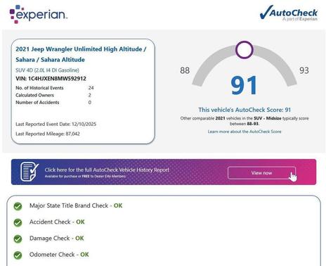 2021 Jeep Wrangler Unlimited Sahara