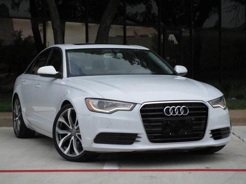 White 2014 Audi A6 2.0T Premium Plus quattro