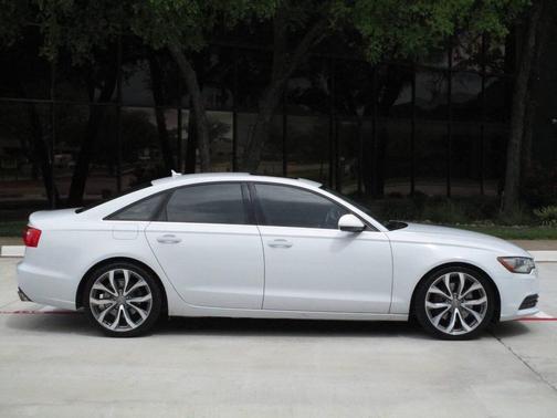 White 2014 Audi A6 2.0T Premium Plus quattro