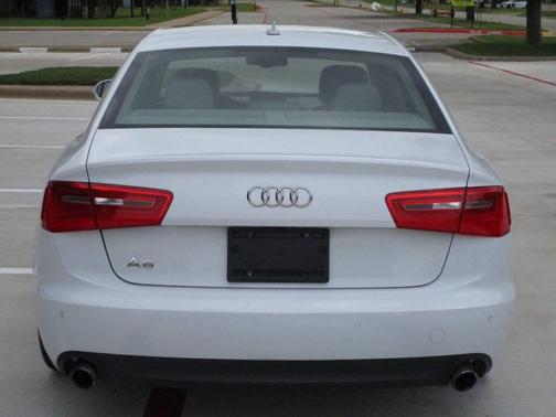 White 2014 Audi A6 2.0T Premium Plus quattro