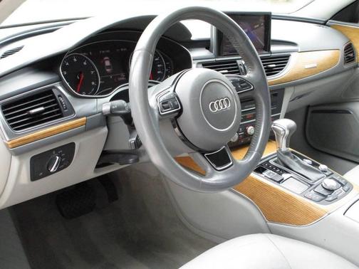 White 2014 Audi A6 2.0T Premium Plus quattro