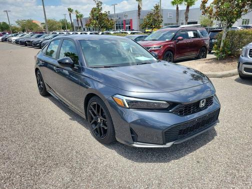 Meteorite Gray Metallic 2025 Honda Civic Sport