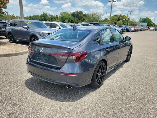 Meteorite Gray Metallic 2025 Honda Civic Sport