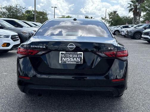 Black 2024 Nissan Sentra SV