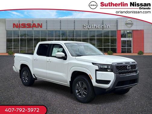 Glacier White 2026 Nissan Frontier SV
