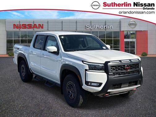 Glacier White 2026 Nissan Frontier PRO-4X