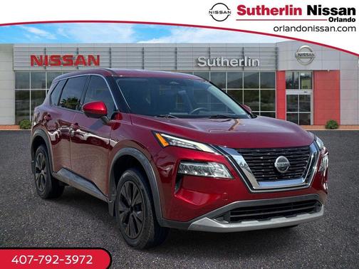 Scarlet Ember 2021 Nissan Rogue SV