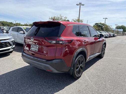 Scarlet Ember 2021 Nissan Rogue SV