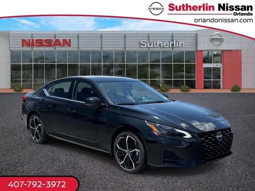 Black 2026 Nissan Altima 2.5 SR