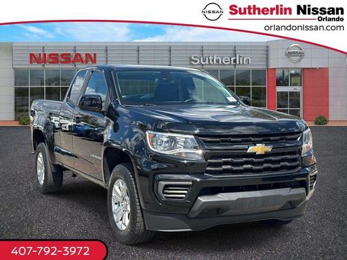 Black 2022 Chevrolet Colorado LT