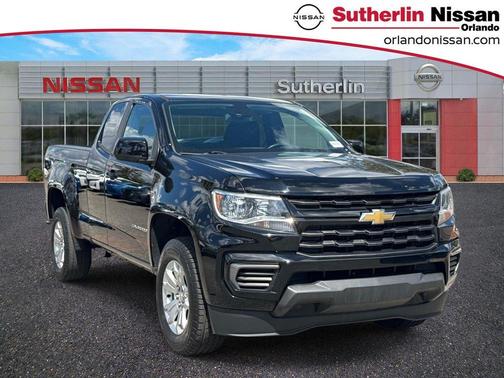 Black 2022 Chevrolet Colorado LT