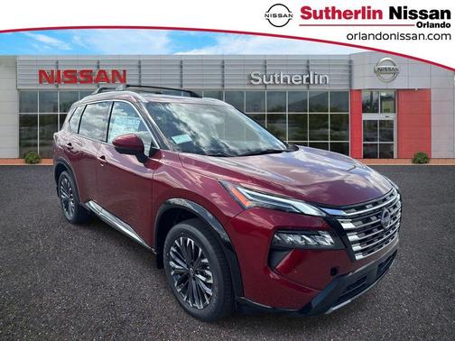 Scarlet Ember 2026 Nissan Rogue Platinum