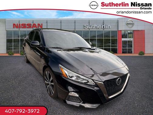 Black 2020 Nissan Altima 2.5 SR