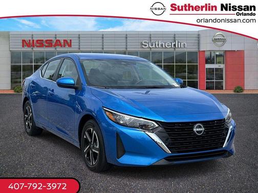 Electric Blue Metallic 2025 Nissan Sentra SV
