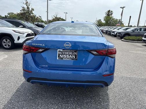 Electric Blue Metallic 2025 Nissan Sentra SV