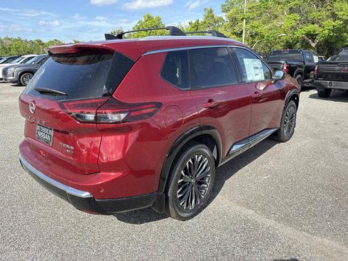 Scarlet Ember 2026 Nissan Rogue Platinum