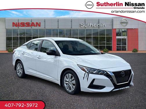 Cloud White 2022 Nissan Sentra S