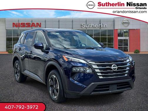 Deep Ocean Blue 2024 Nissan Rogue SV