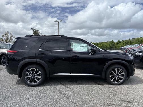 Black 2026 Nissan Pathfinder Platinum