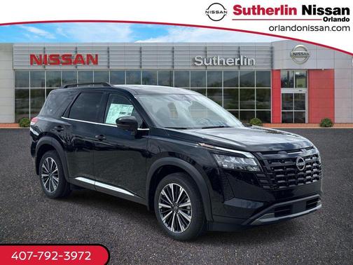 Black 2026 Nissan Pathfinder Platinum