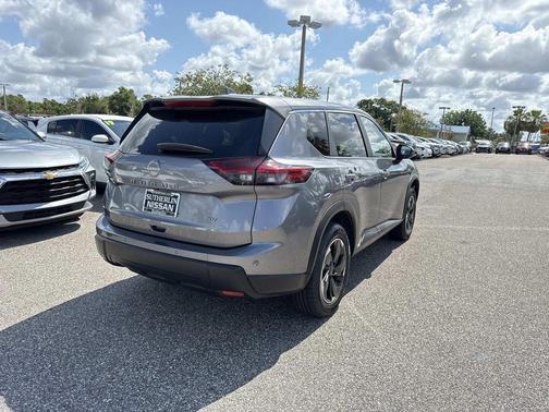 Gun Metallic 2024 Nissan Rogue SV