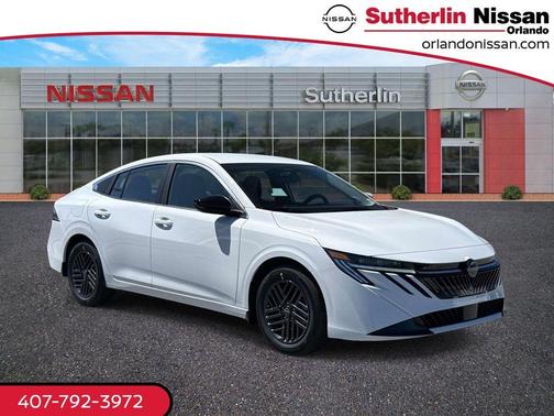 Cloud White 2026 Nissan Sentra SV
