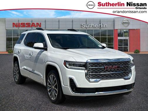 White Frost 2023 GMC Acadia Denali