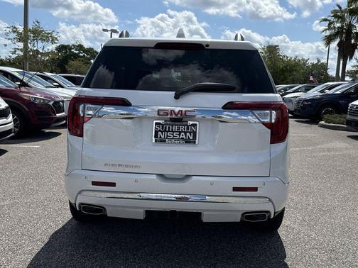 White Frost 2023 GMC Acadia Denali