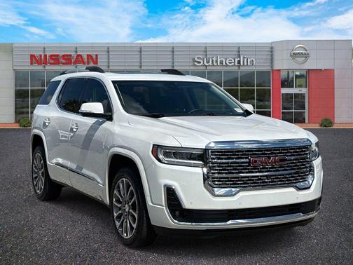 White Frost 2023 GMC Acadia Denali