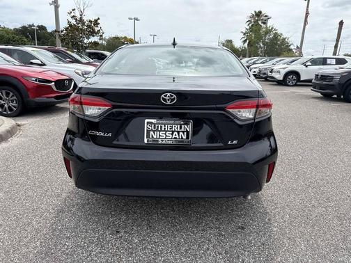 Midnight Black Metallic 2024 Toyota Corolla LE